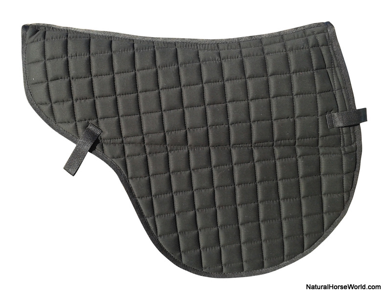New Treeless Saddle Pad - Natural Horse World LightRiderTreelesPad