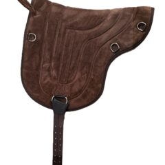 SuedeBarebackPadBrown