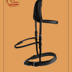 Amalia Biothane Bitless Bridle Black