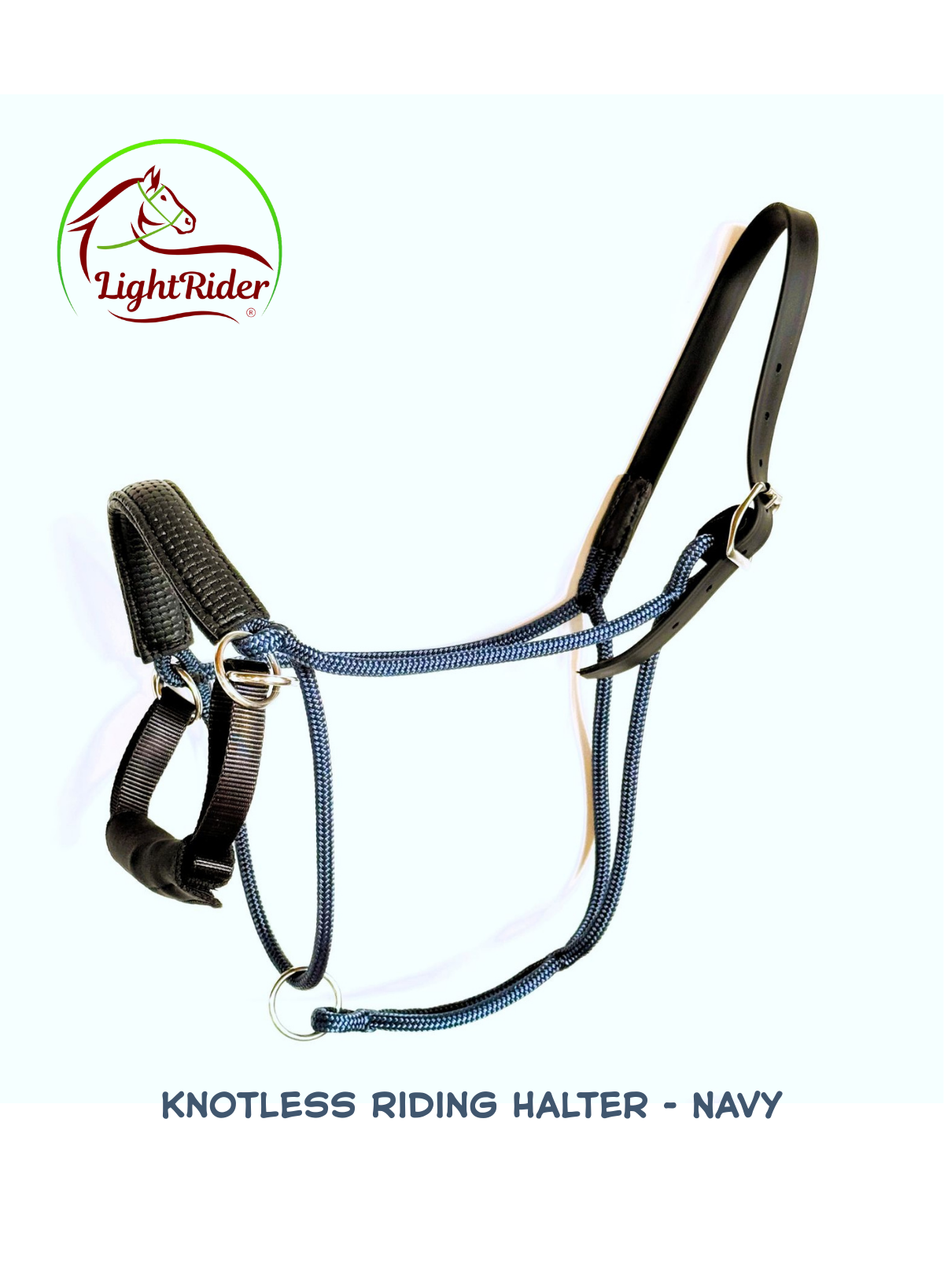 LightRider Knotless Riding Halter - Image 2