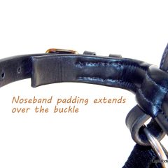 LightRider English Euro Bitless Bridle