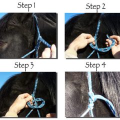 LightRider Bitless Bridle - Rope Performer Includes rope reins