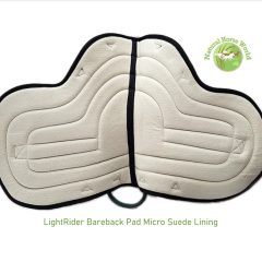 LightRider Micro Suede Bareback Pad Synthetic