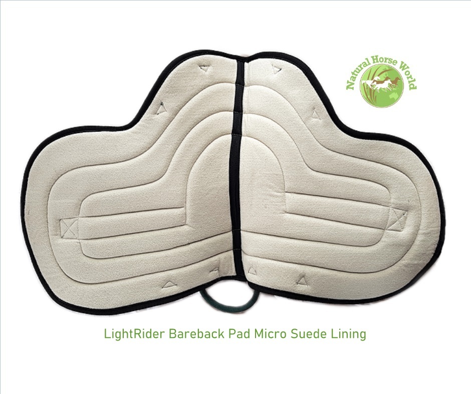 LightRider Micro Suede Bareback Pad Synthetic