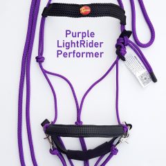 LightRider Bitless Bridle - Rope Performer Includes rope reins