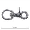 Rein Clip Scissor snap