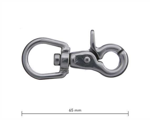 Rein Clip Scissor snap