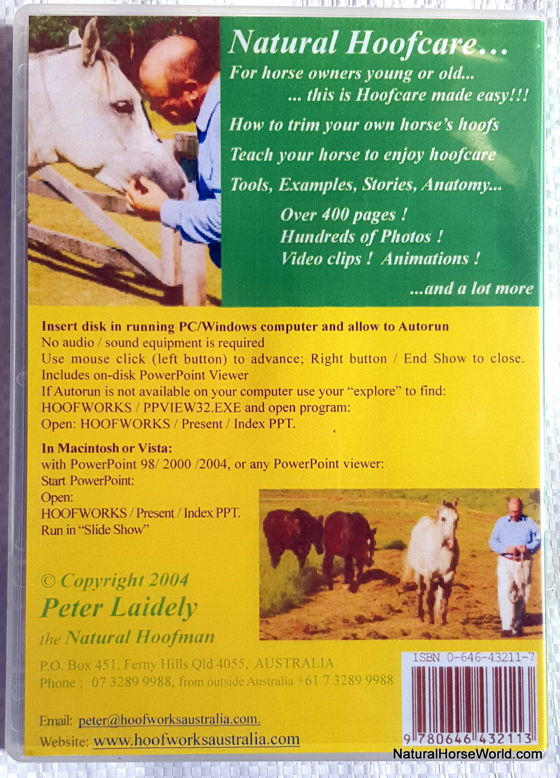 Hoofworks Barefoot Basics CD by Peter Laidley