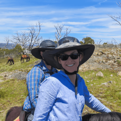 Da Brim Equestrian Helmet Brim Petite style