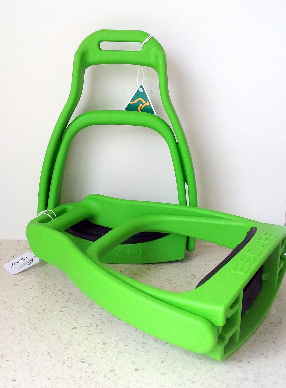 SmartRider Escape Safety Stirrups Green